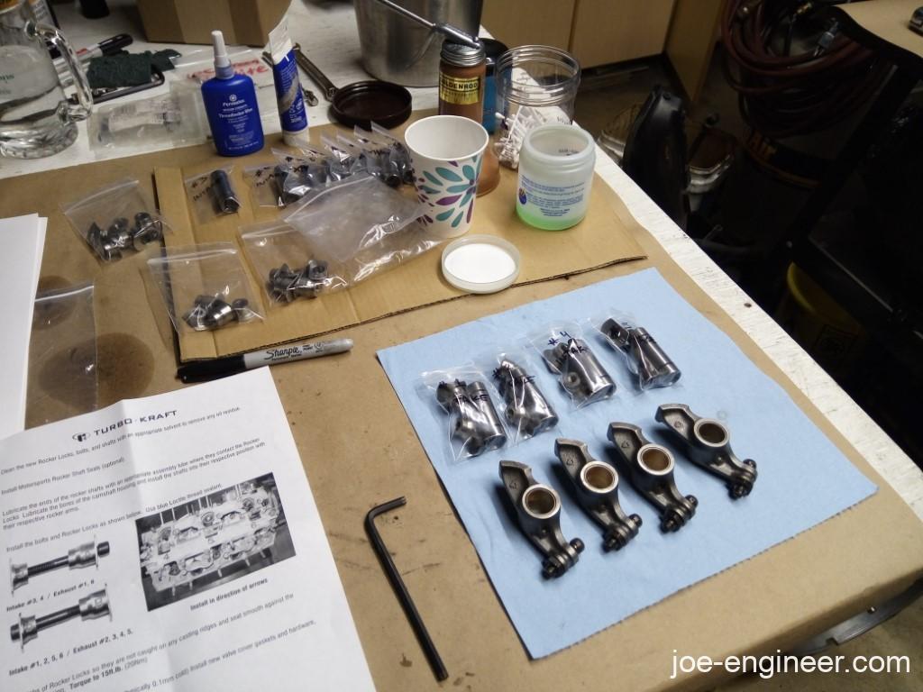 Porsche 911 Valve Rocker Arm Assembly