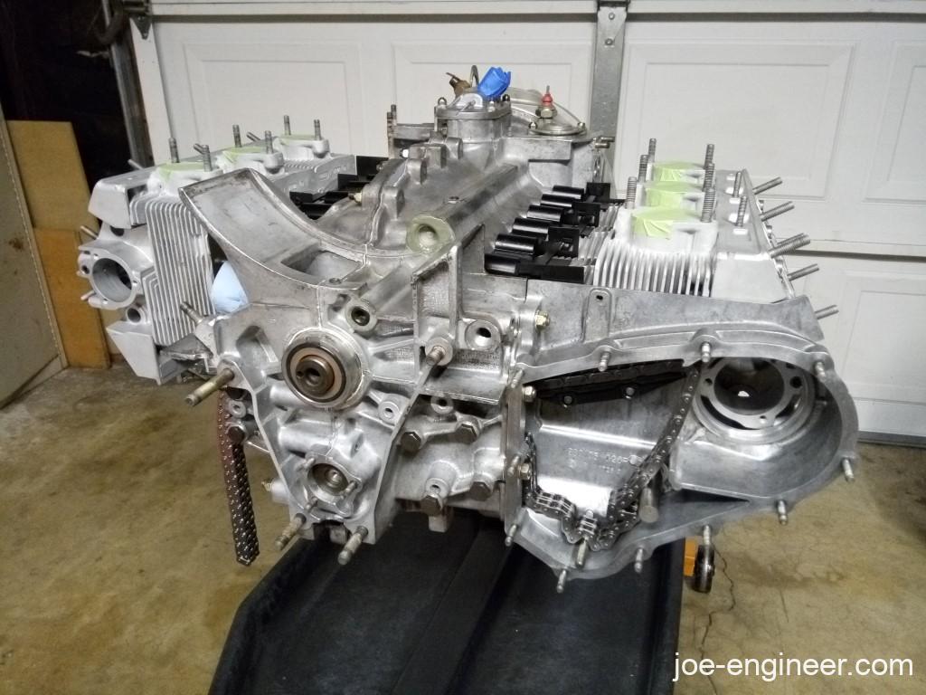 Porsche 911 Timing Chain Housing Installation