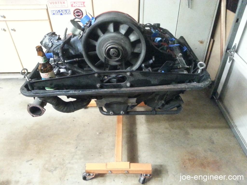 Porsche 911 Engine Before Rebuild