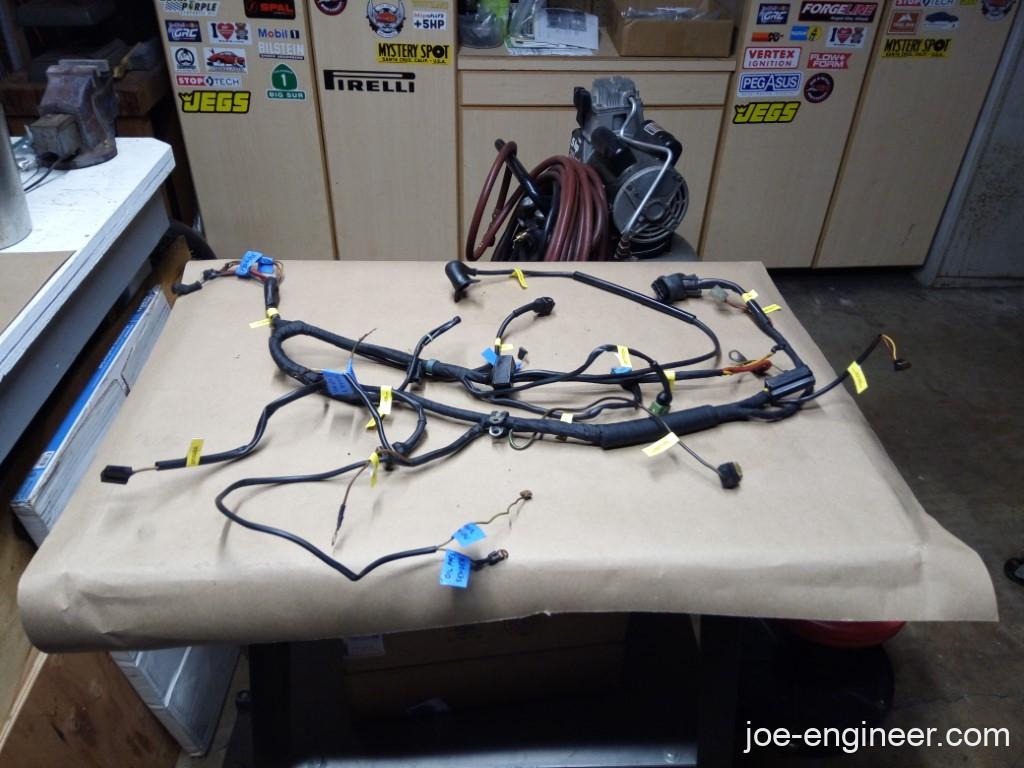 Porsche 911 Engine Harness Repair