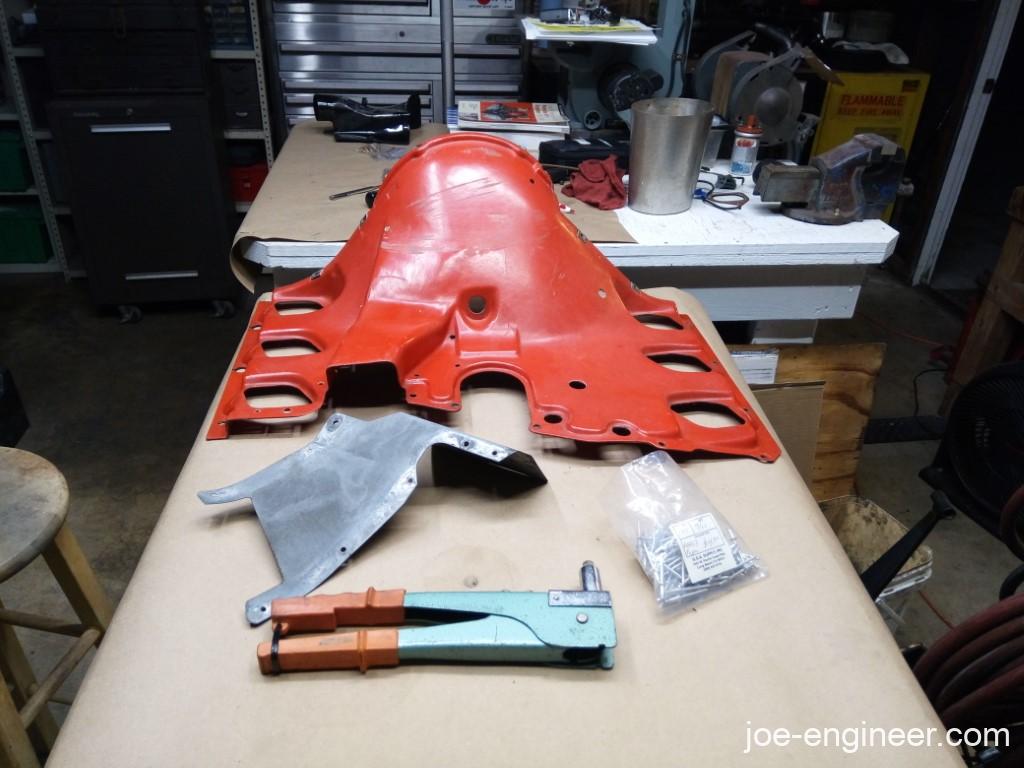 Porsche 911 Fan Shroud Restoration