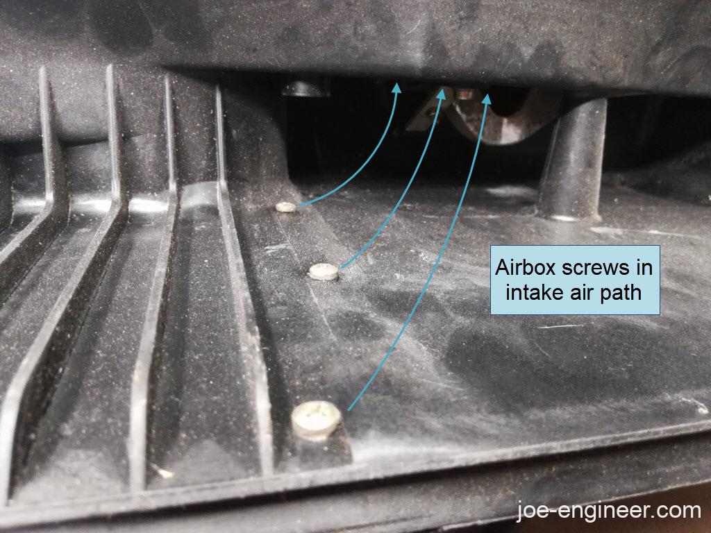 Porsche 911 CIS Airbox Screws