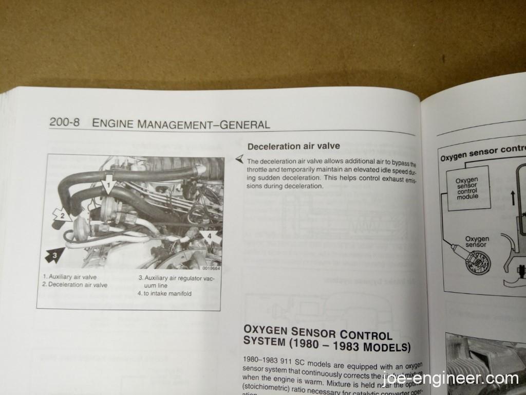 Porsche 911SC K-Jet CIS Decel Valve Testing