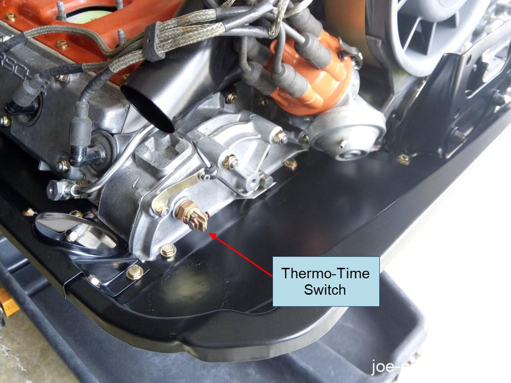 Porsche 911SC K-Jet CIS Thermo Time Switch