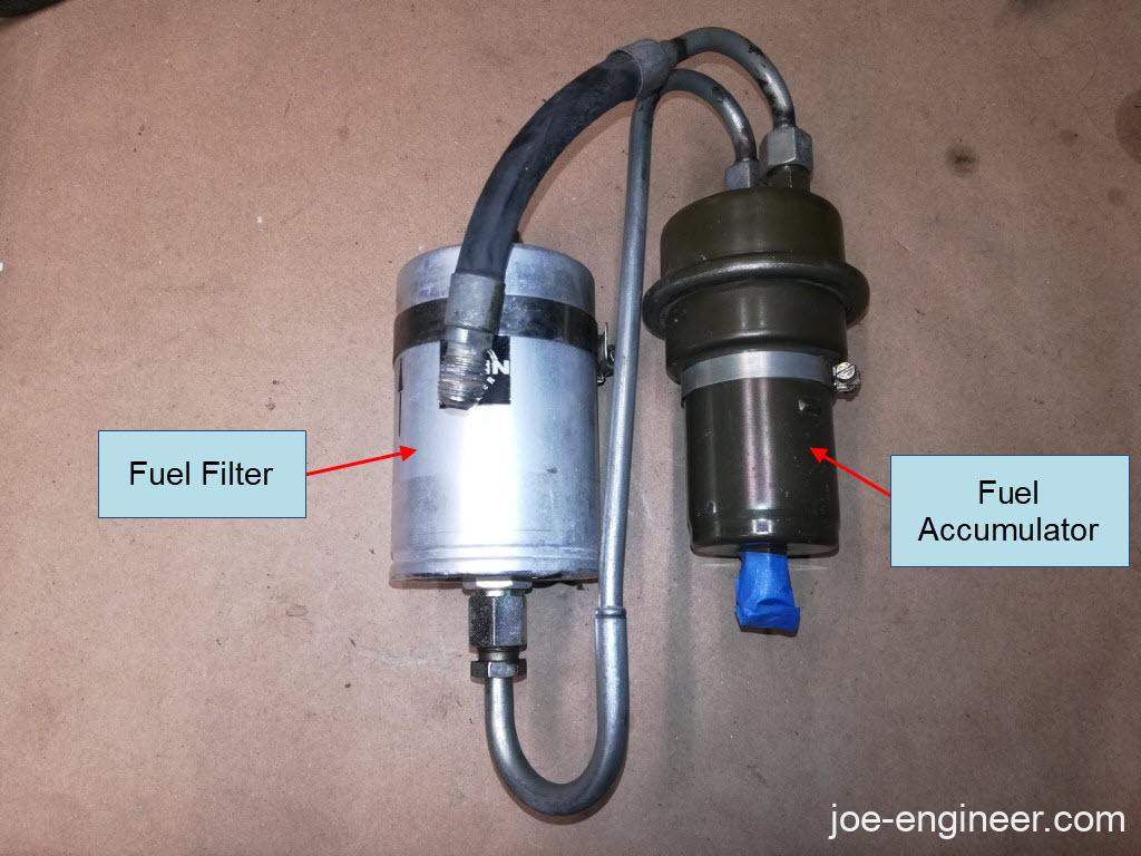 Porsche 911 Fuel Accumulator