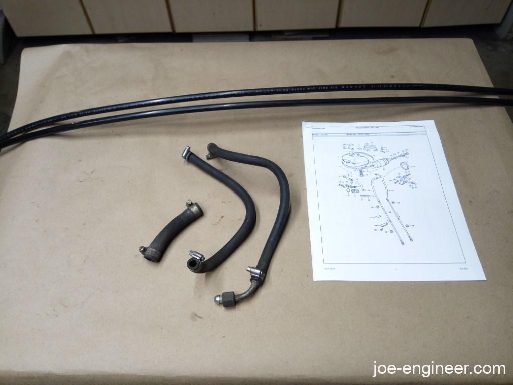 Porsche 911 Center Tunnel Fuel Lines