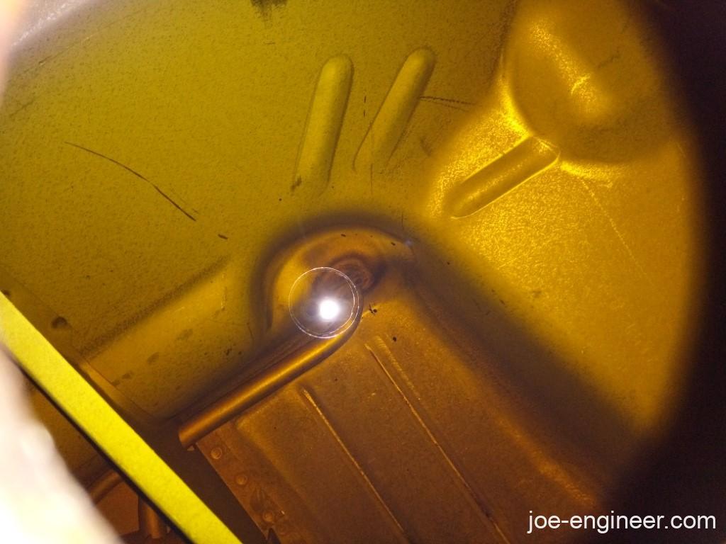 Porsche 911 Fuel Tank Draining