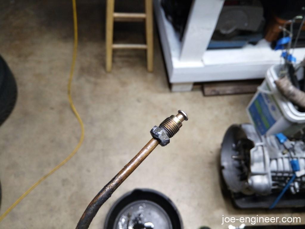 Porsche 911 Hard Rear Brake Line