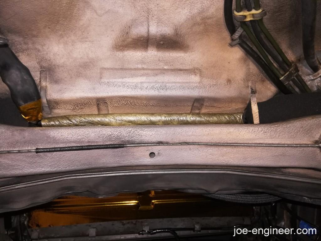 Porsche 911 Engine Bay Foam Sealing