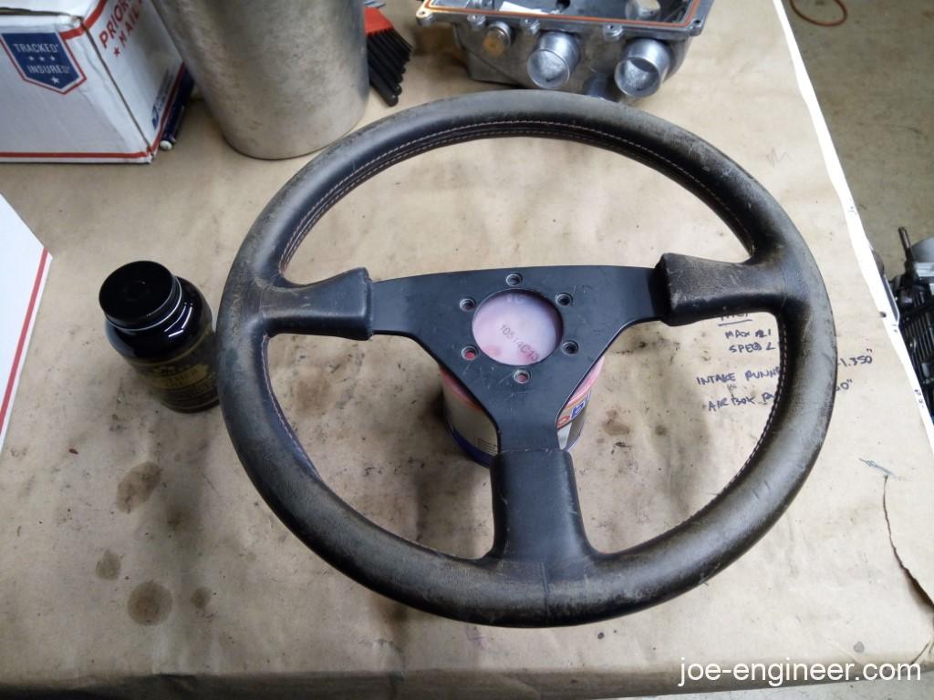 Momo V35 Steering Wheel Restoration