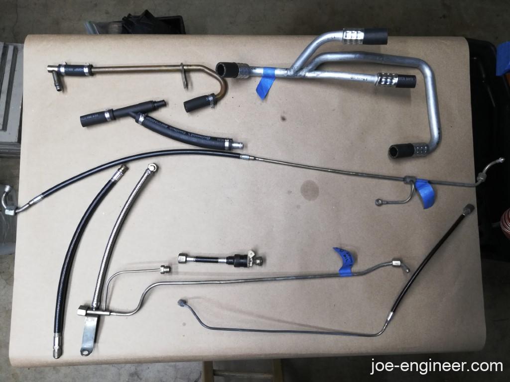 Porsche 911 CIS Rebuilt Fuel and Vacuum Hoses