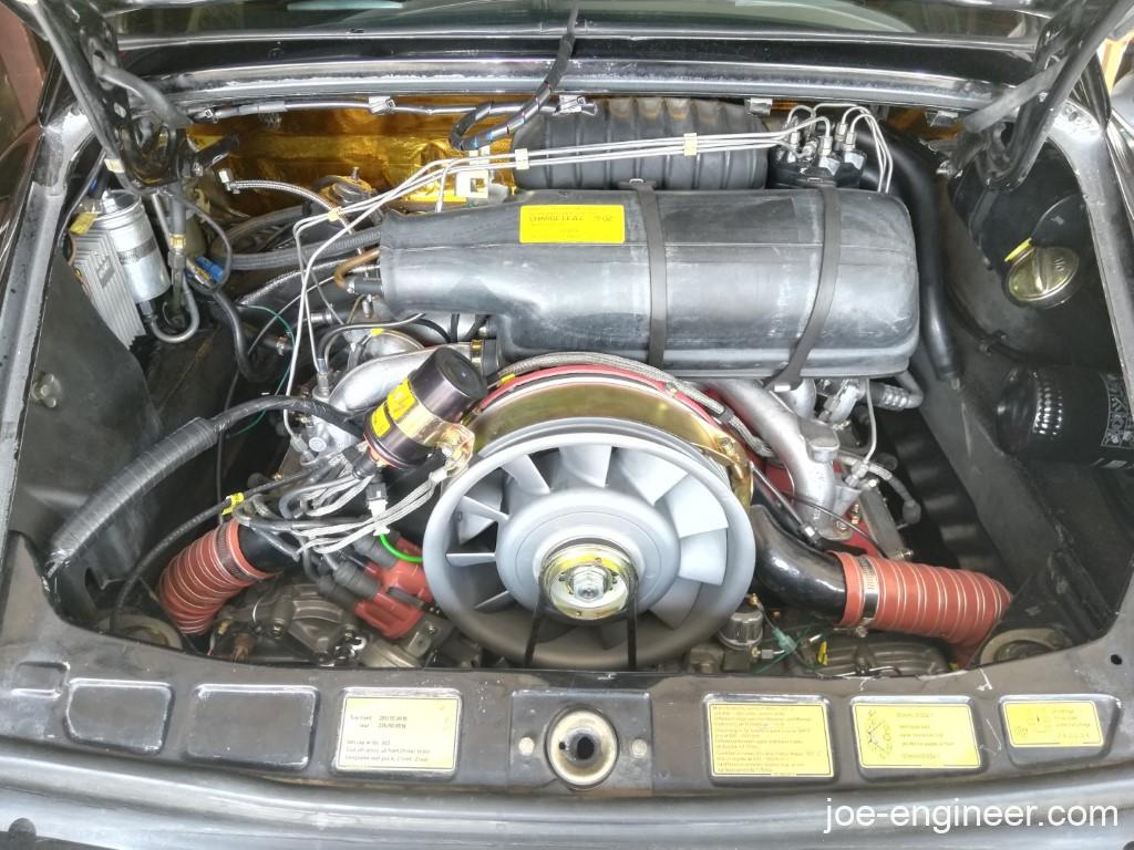 Porsche 911 Engine Installation