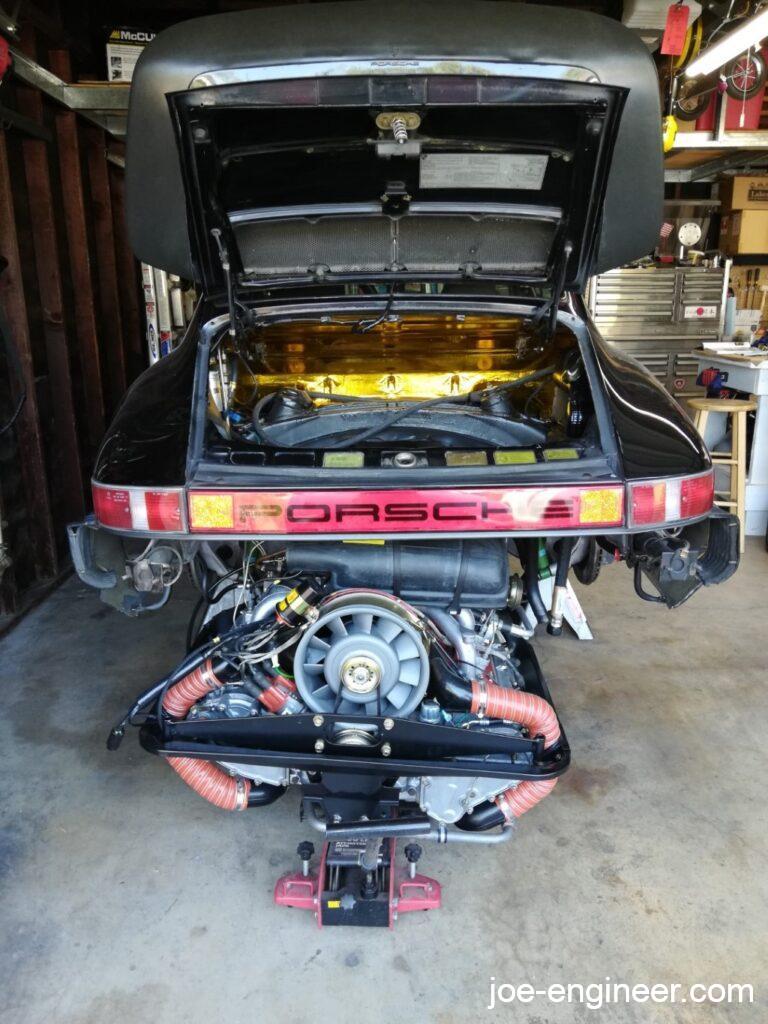 Porsche 911 Engine Installation