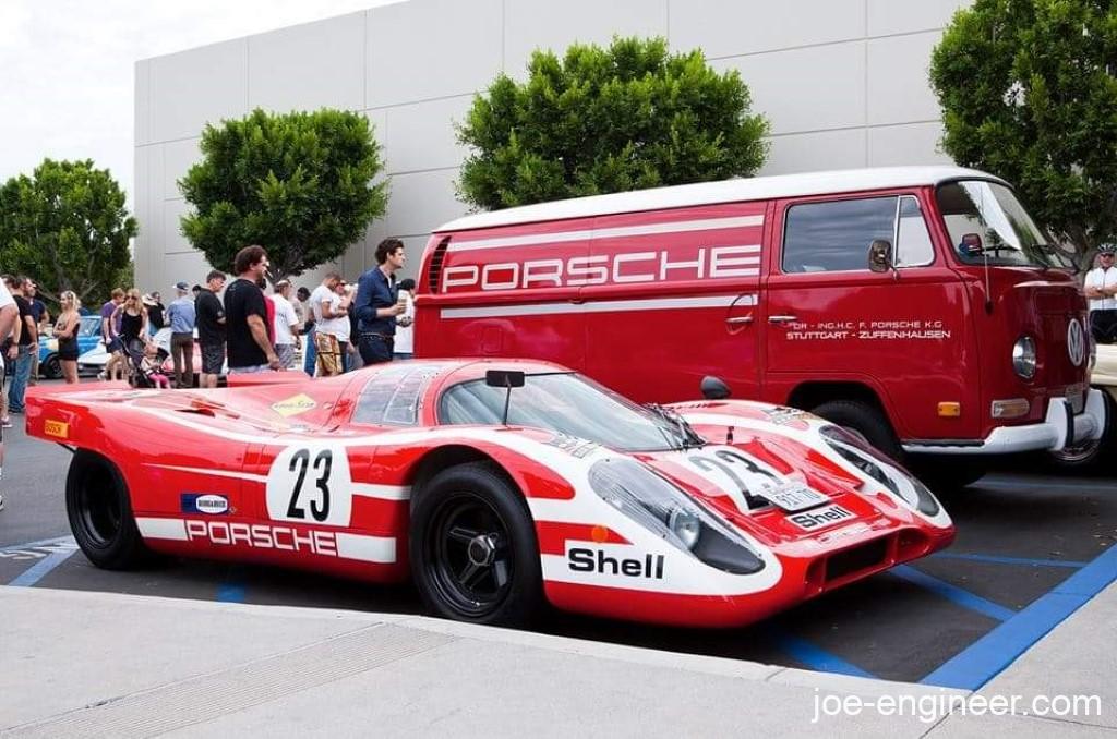 Cars & Coffee VW Transporter Porsche 917