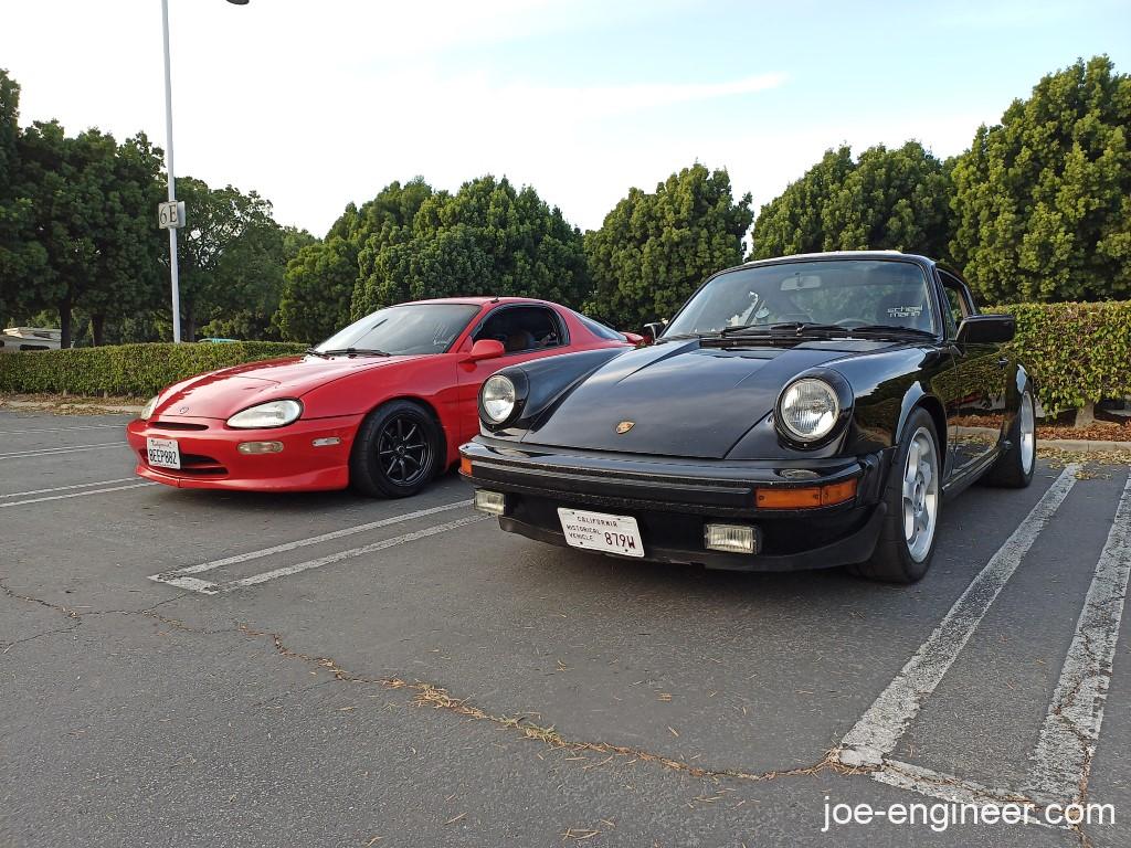 Porsche 911 Mazda MX-3 Radwood