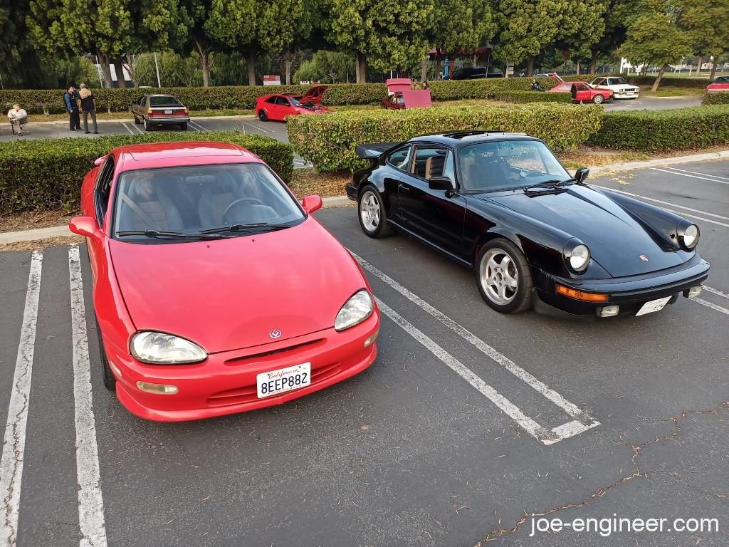 Porsche 911 Mazda MX-3 Radwood