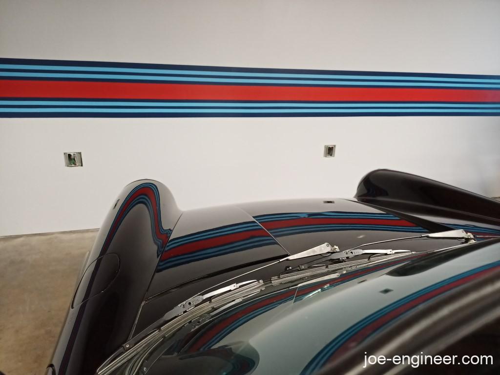 How to paint Martini Racing stripes in your garage