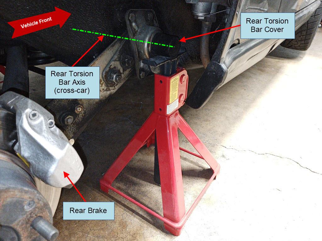 Porsche 911 Jacking Points