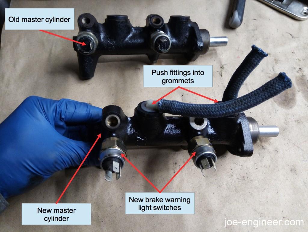 Porsche 911 Master Cylinder Replacement