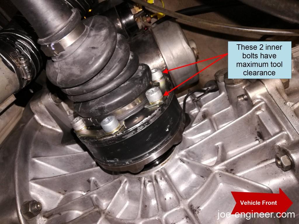 Porsche 911 CV Axle Replacement