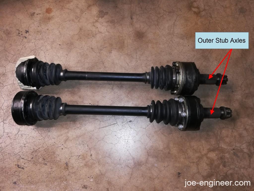 Porsche 911 CV Axle Replacement