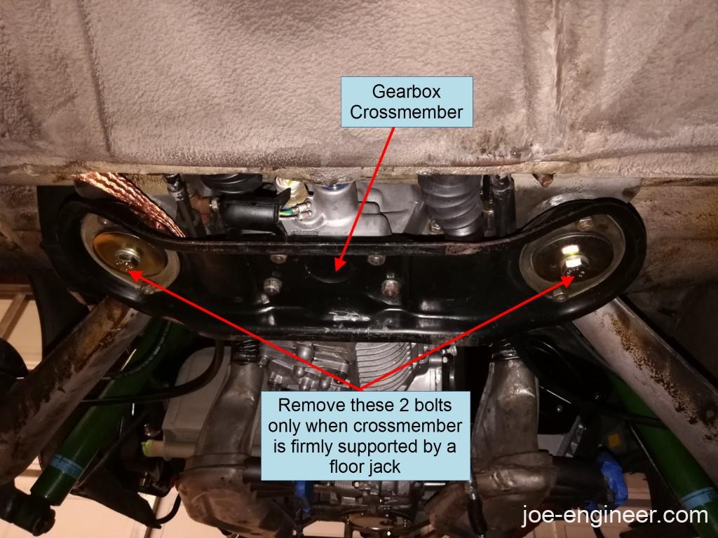 Porsche 911 Engine Gearbox Removal Drop