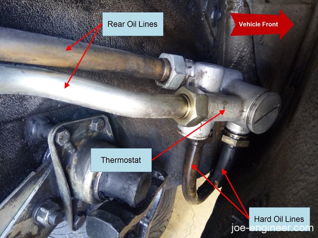 Porsche 911 Hard Oil Line Thermostat Replacement