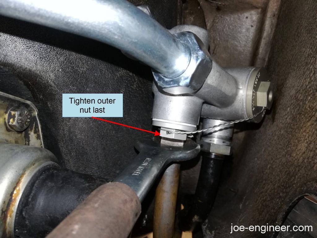 Porsche 911 Hard Oil Line Thermostat Replacement