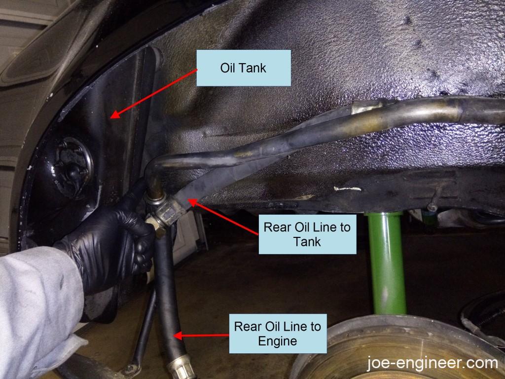 Porsche 911 Hard Oil Line Thermostat Replacement