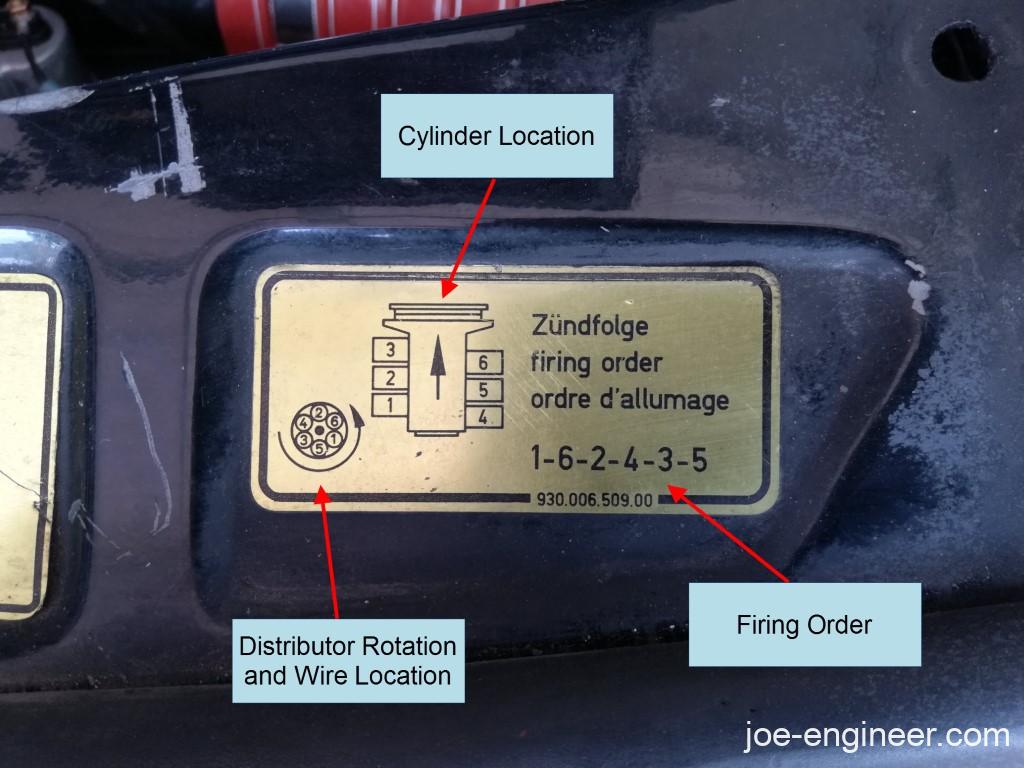 Porsche 911 Ignition Firing Order