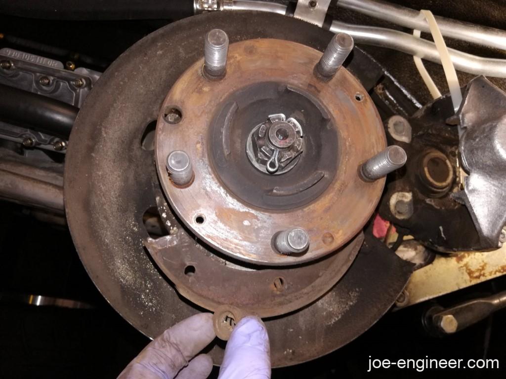 Air-Cooled Porsche 911 Parking Brake Rear Rotors