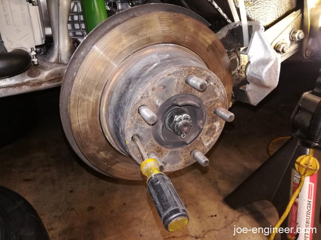 Air-Cooled Porsche 911 Parking Brake Rear Rotors