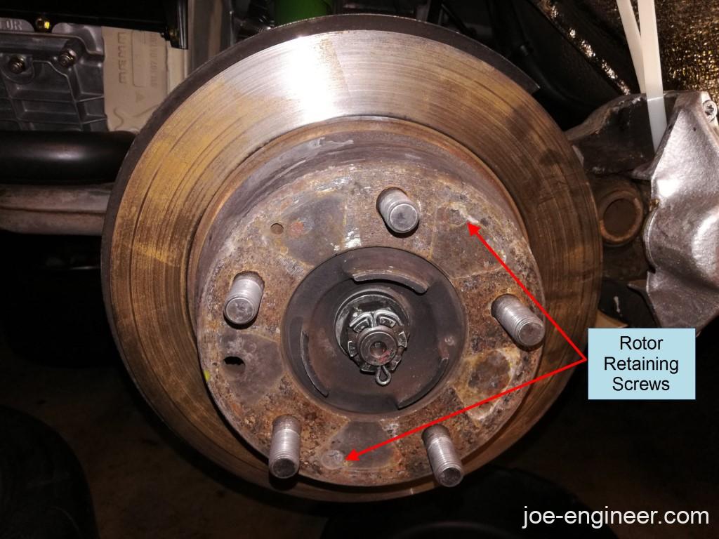 Air-Cooled Porsche 911 Parking Brake Rear Rotors