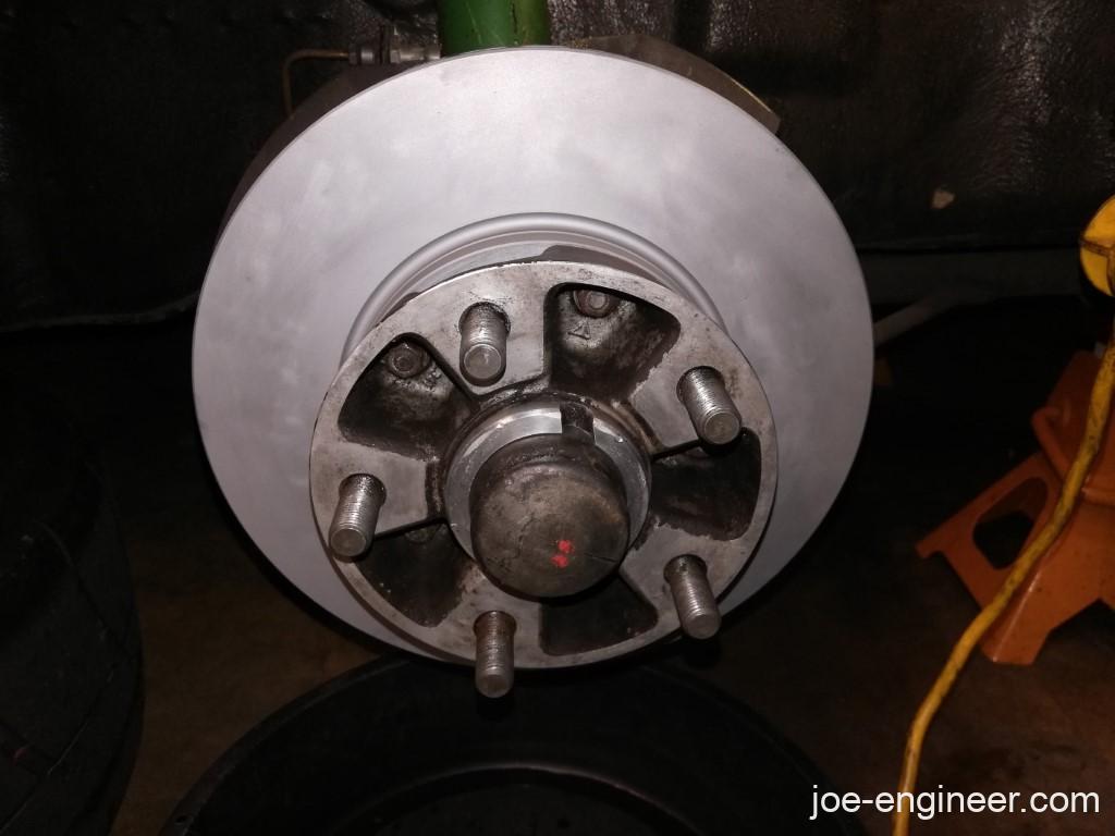 Air-cooled Porsche 911 Front Brake Calipers Rotors Replacement