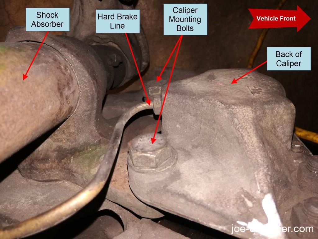 Air-cooled Porsche 911 Front Brake Calipers Rotors Replacement