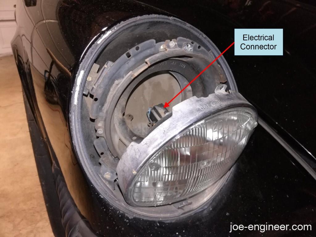 Air-Cooled Porsche 911 Headlight Bulbs Replacement