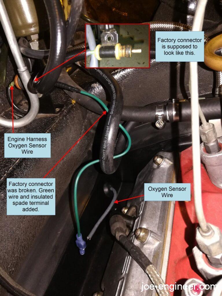 Air-cooled Porsche 911 Oxygen Sensor Replacement