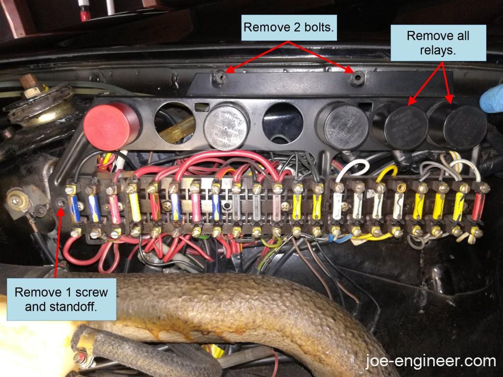 Air-Cooled Porsche 911 Fuse Panel Replacement