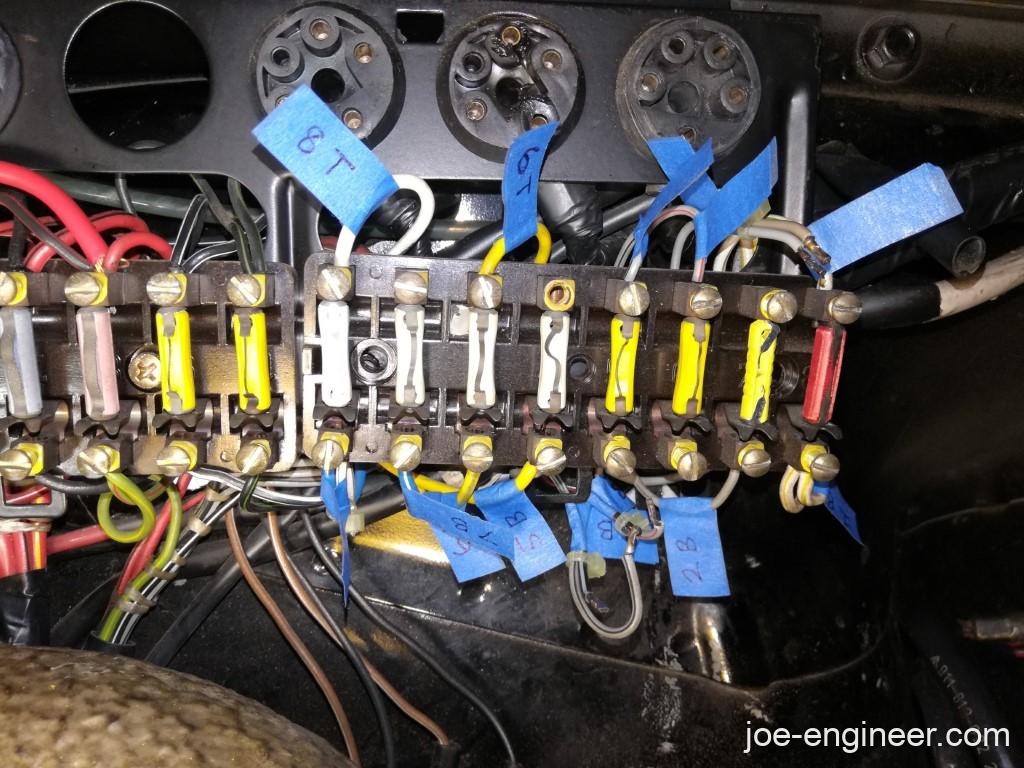 Air-Cooled Porsche 911 Fuse Panel Replacement