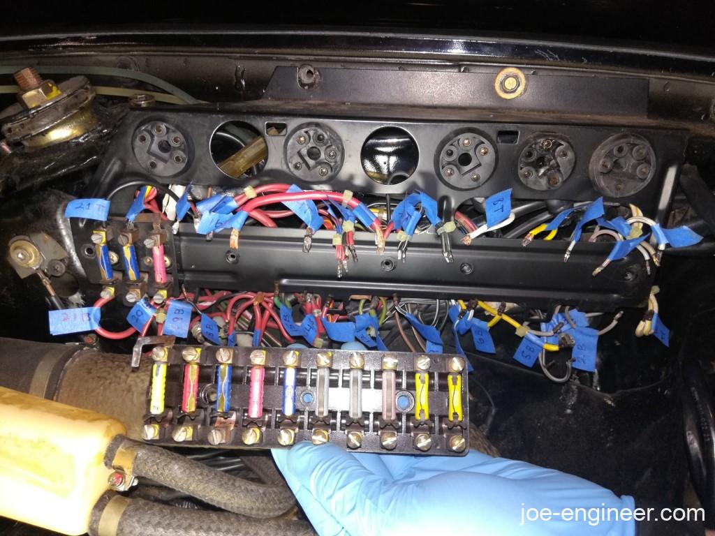 Air-Cooled Porsche 911 Fuse Panel Replacement