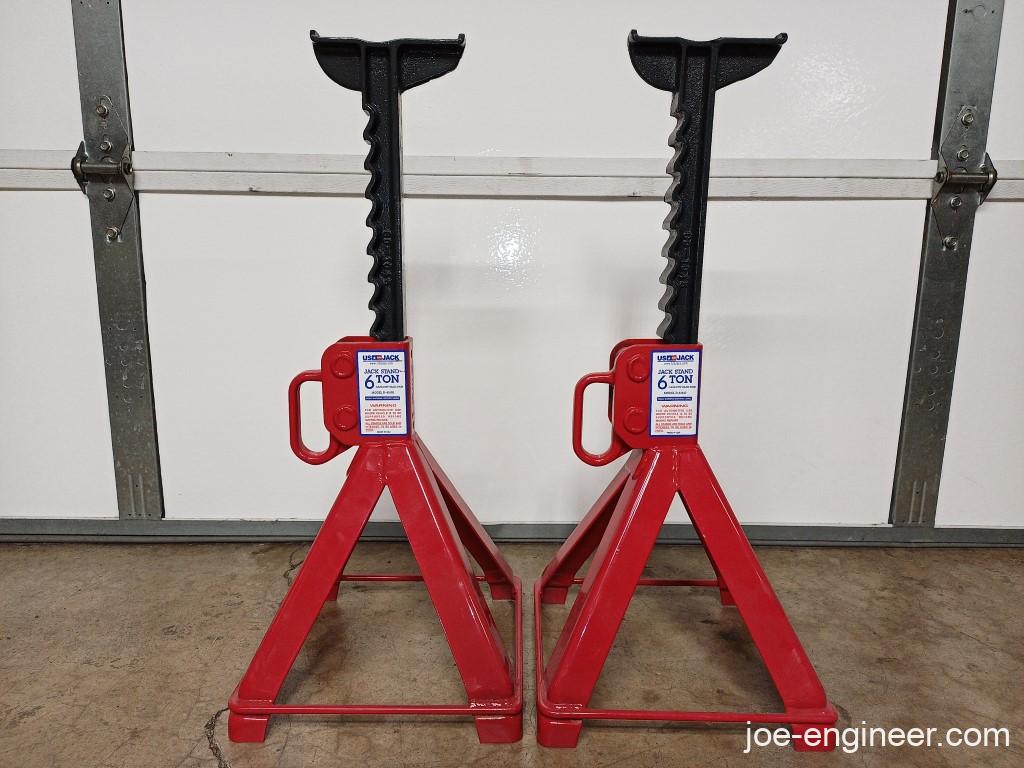 US Jack 6 Ton American Made Jack Stands