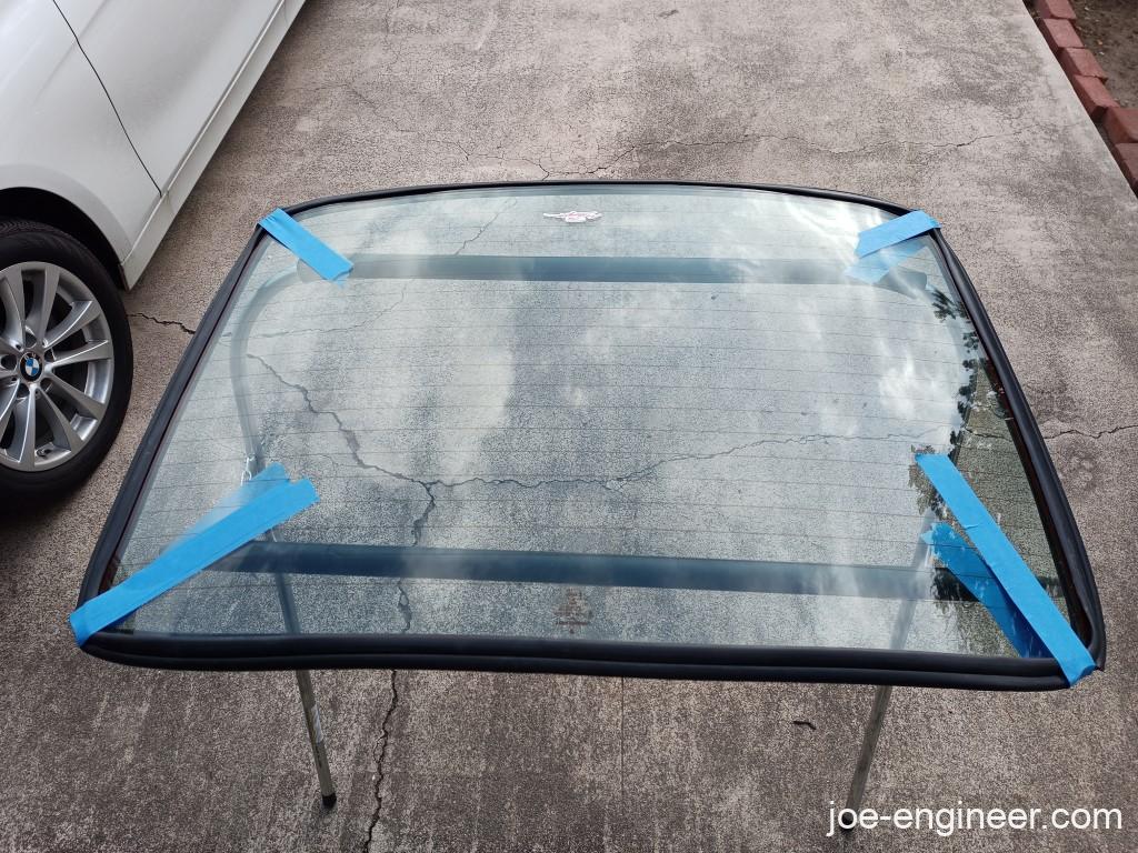 Air-cooled Porsche 911 Rear Window Seal Replacement