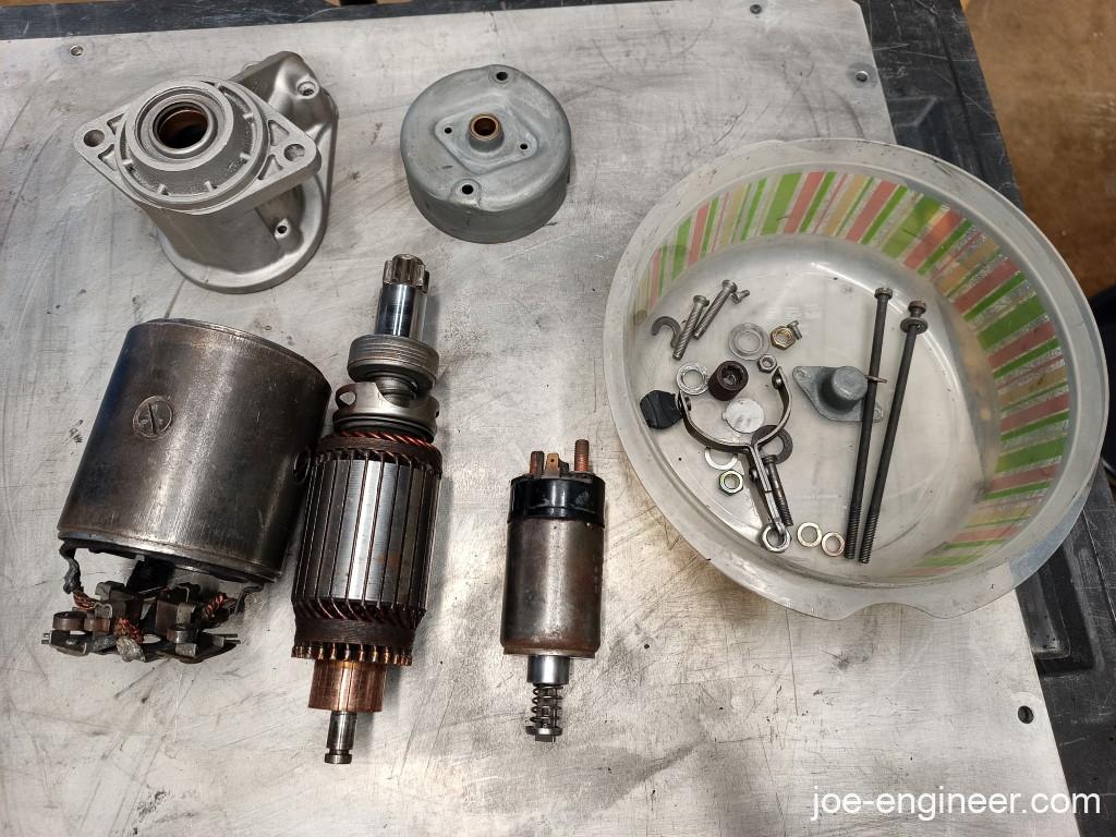 Porsche 911 Bosch Starter Motor Rebuild