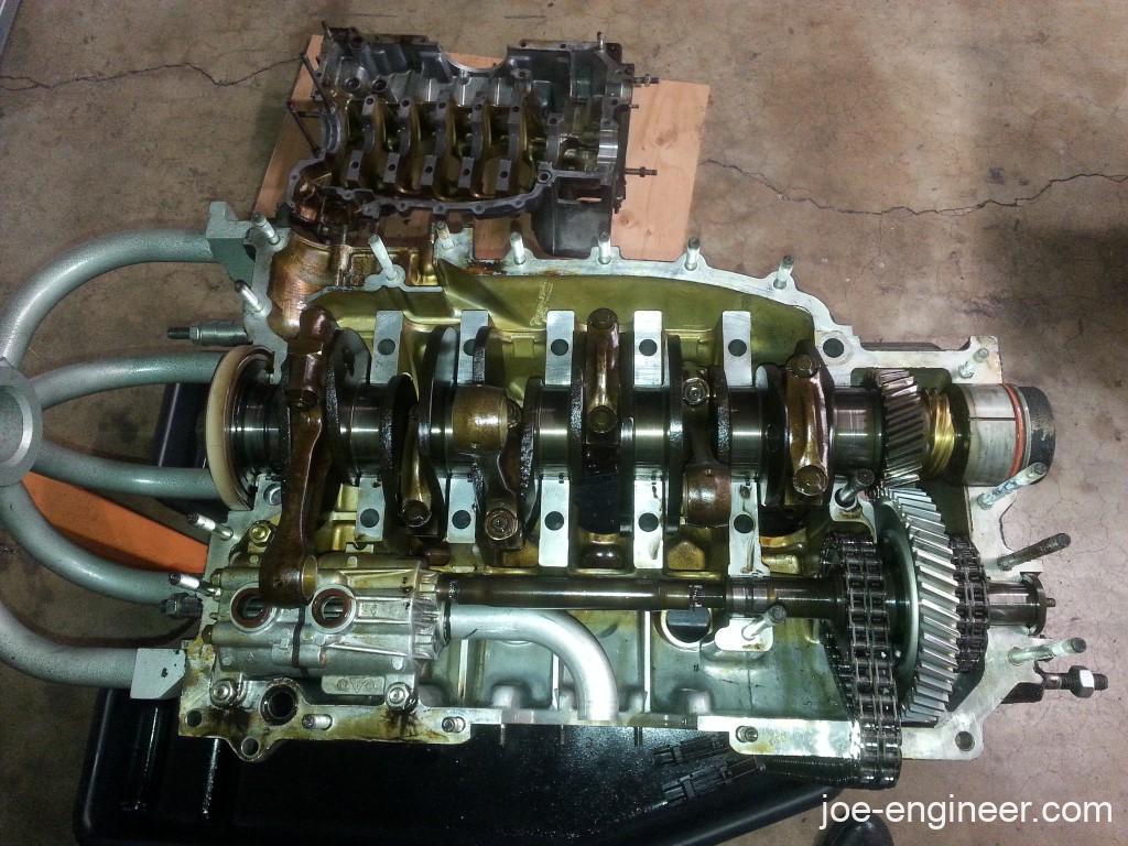 Porsche 911 Engine Case Internals