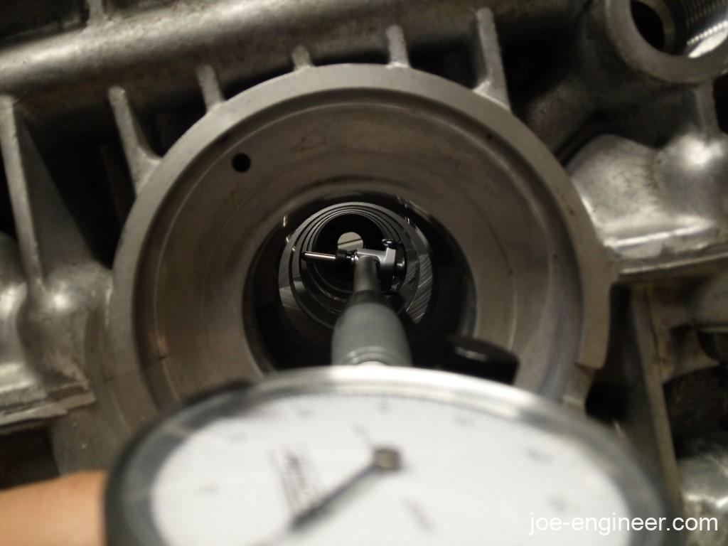 Porsche 911 Main Crank Bore Check