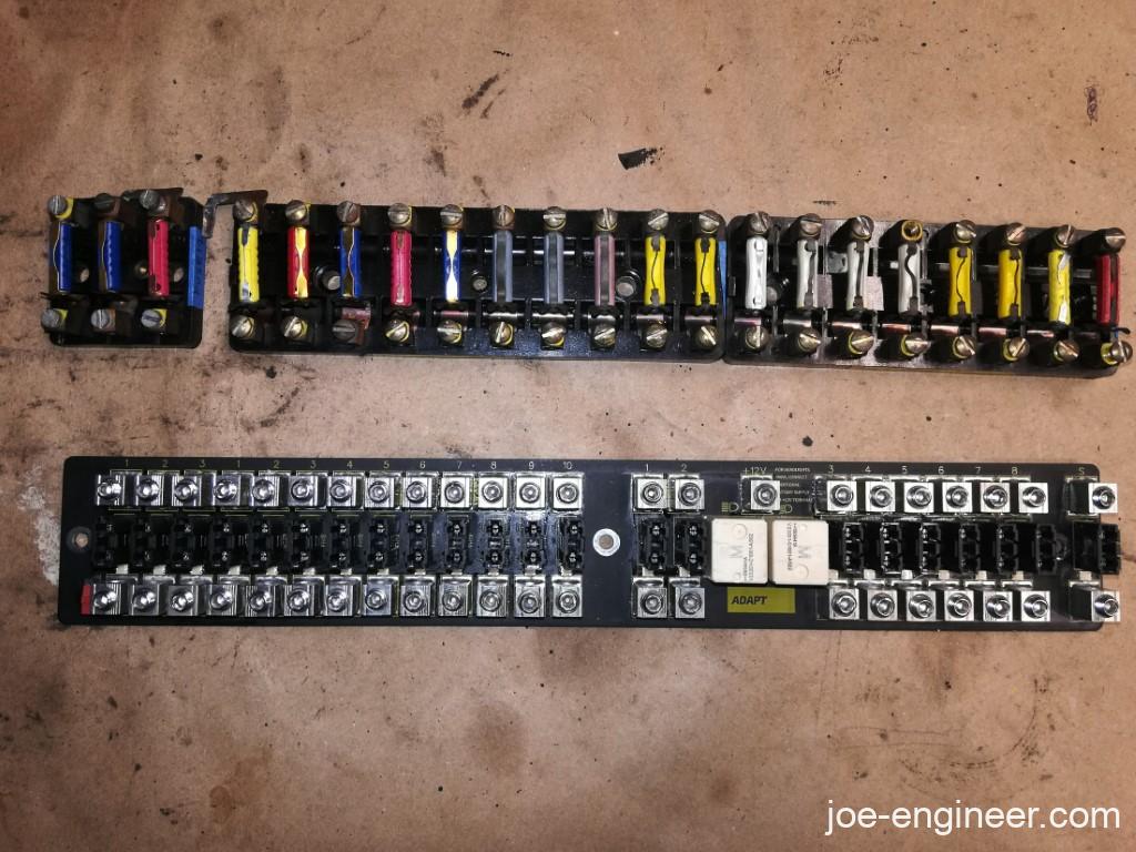 Porsche 911 Blade Style Fuse Panel Upgrade