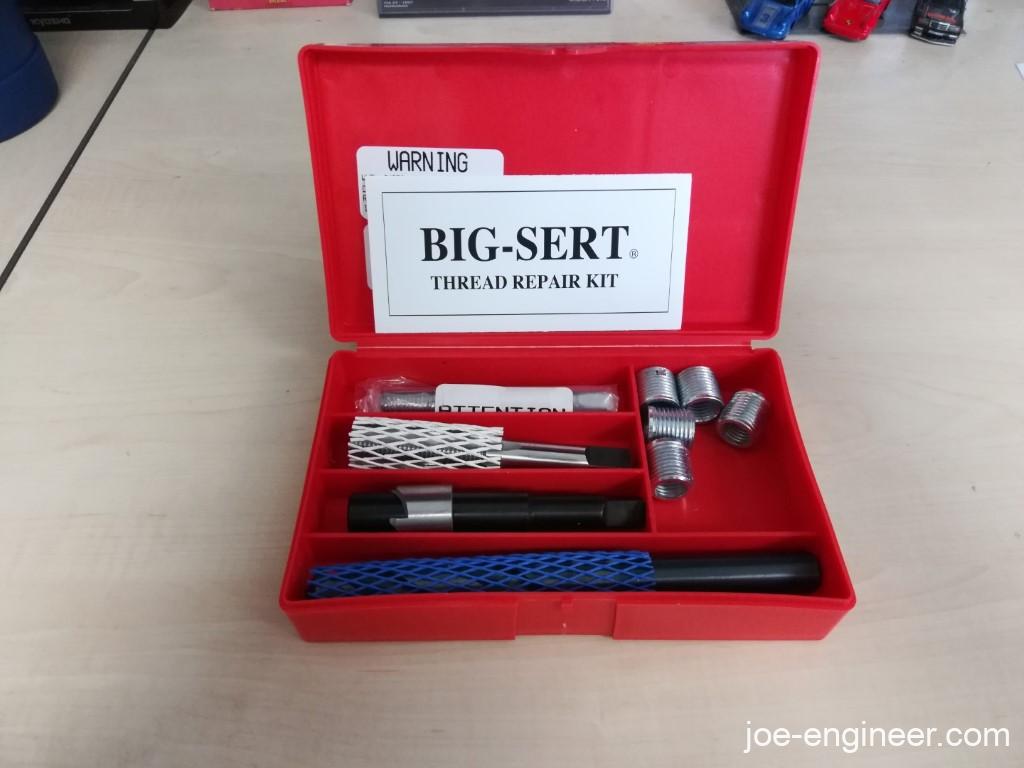 Big Sert M12-1.5 Thread Repair Kit