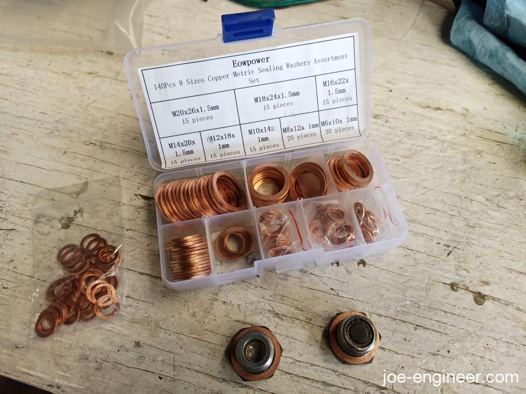 Metric Copper Sealing Rings