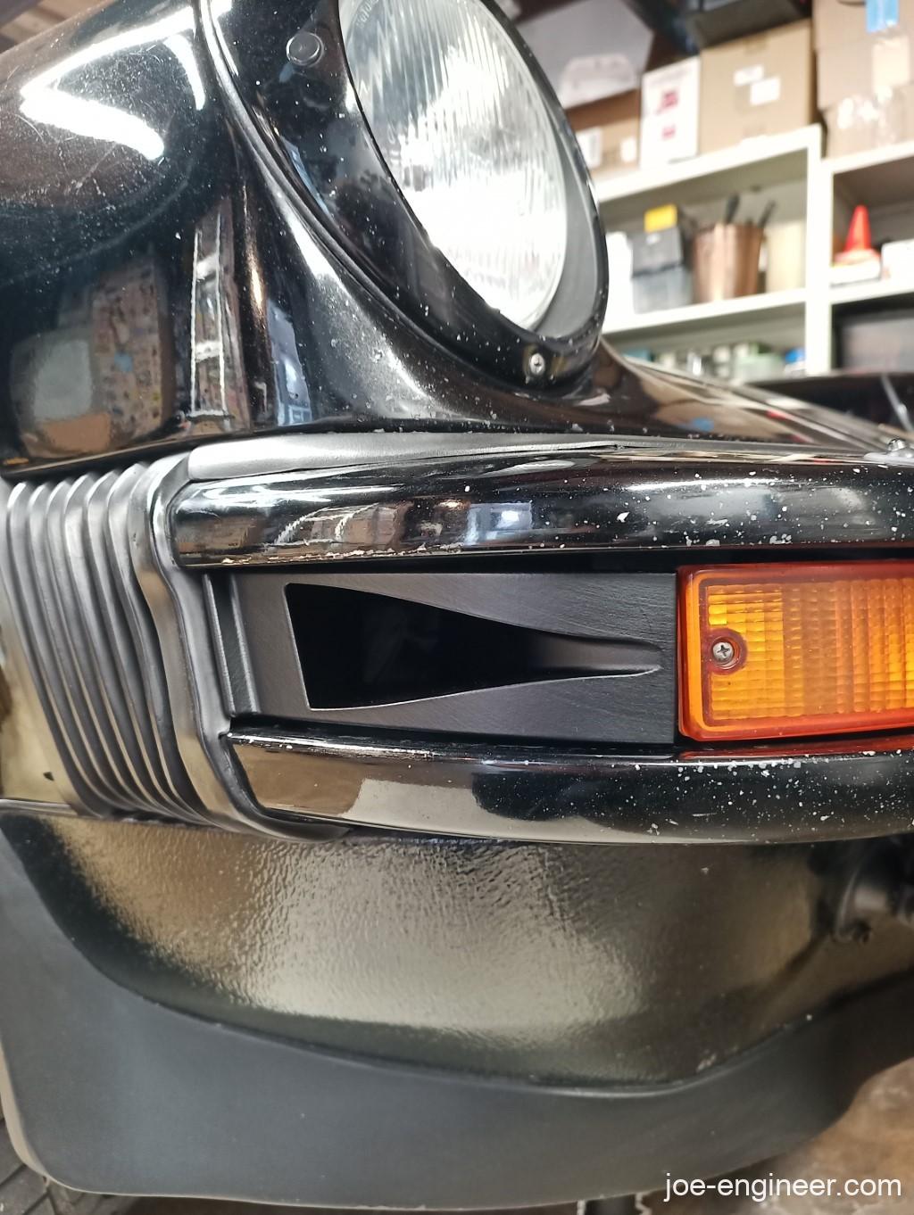 G-Body Porsche 911 Oil Cooler NACA Duct - Premium Version